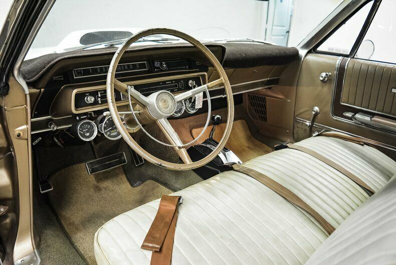 1965 Gold Ford Galaxie Hardtop