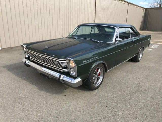 1965 Green Ford Galaxie Coupe
