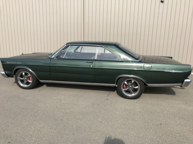 1965 Green Ford Galaxie Coupe