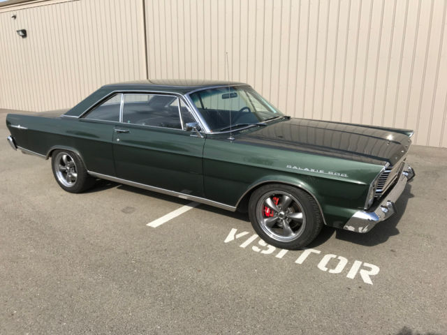 1965 Green Ford Galaxie Coupe