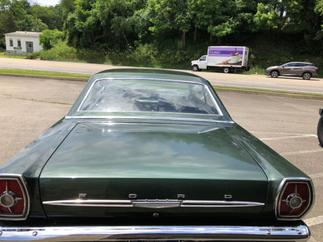 1965 Green Ford Galaxie Coupe