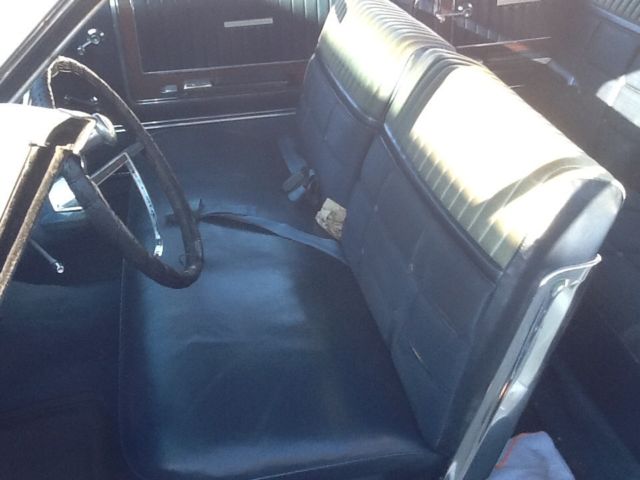 1965 White Ford Galaxie Coupe