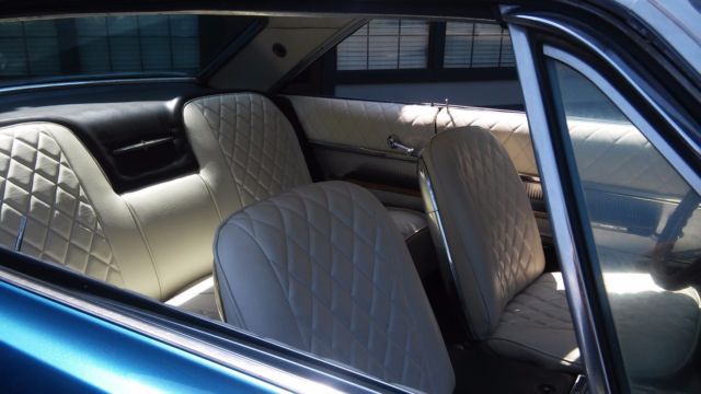 1965 Guardsman Blue with Wimbledon White accents Ford Galaxie Fastback
