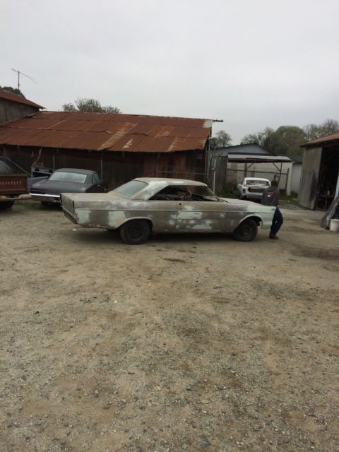 1965 Guardsman Blue with Wimbledon White accents Ford Galaxie Fastback