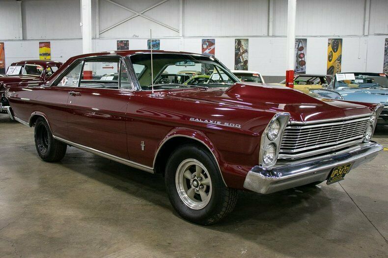 1965 Red Ford Galaxie --