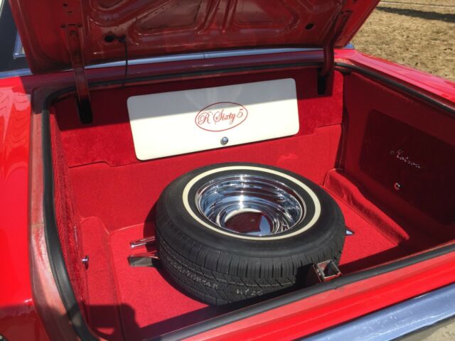 1965 Red Ford Galaxie Fastback