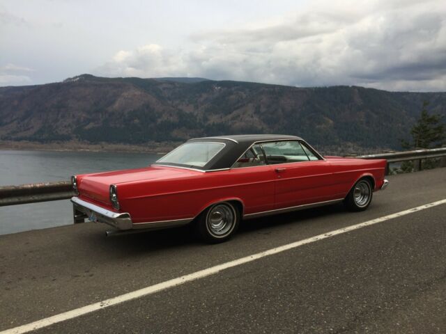 1965 Red Ford Galaxie Fastback