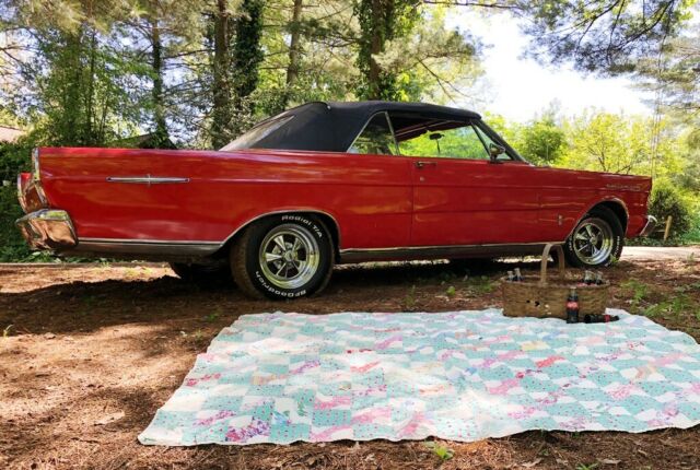 1965 Red Ford Galaxie