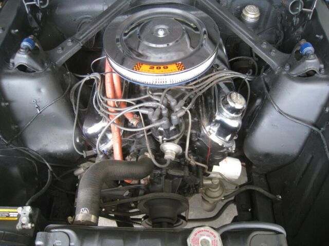 1965 Black Ford Mustang GT Convertible