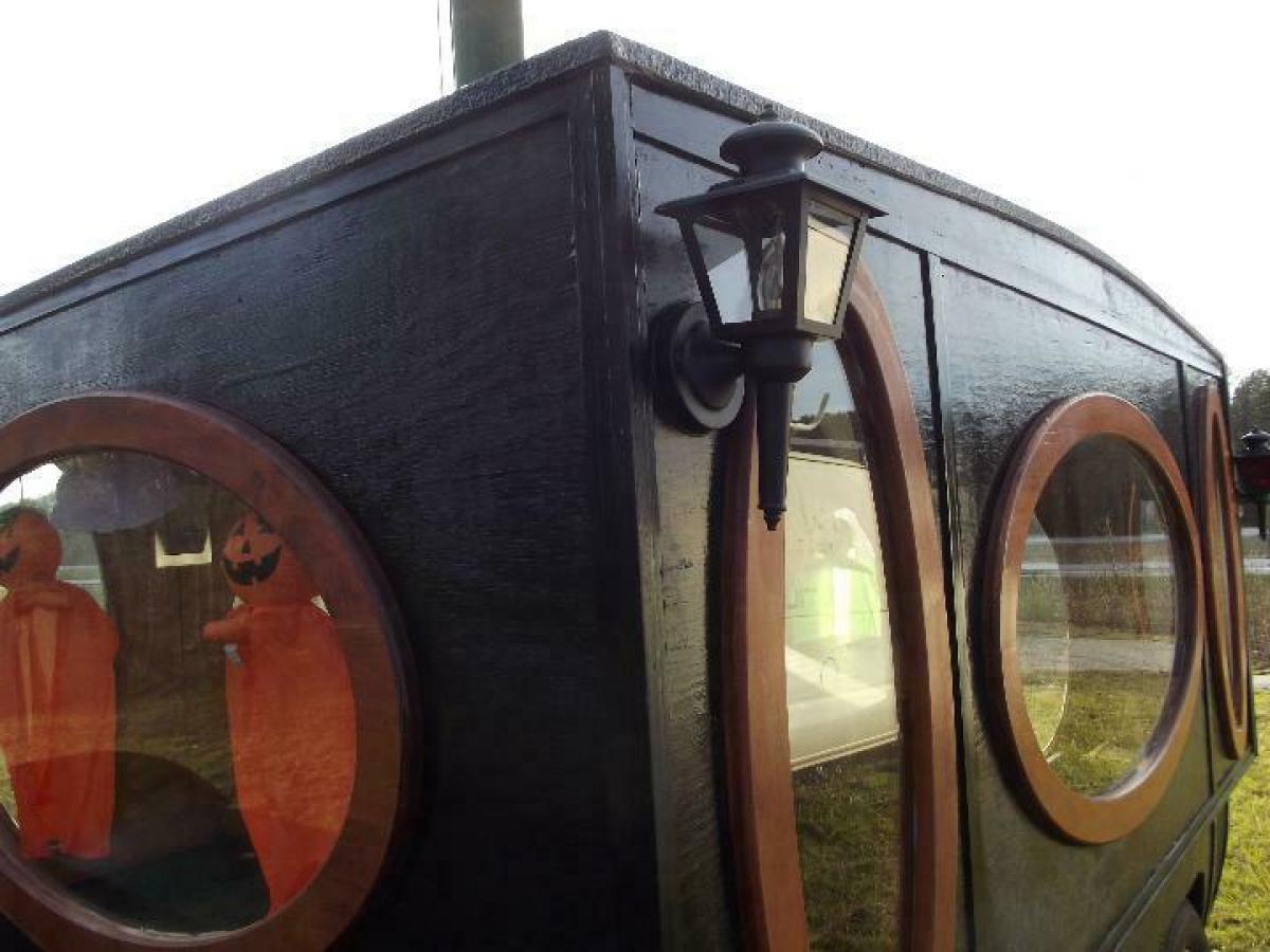 1965 Black Ford E-Series Van Hearse