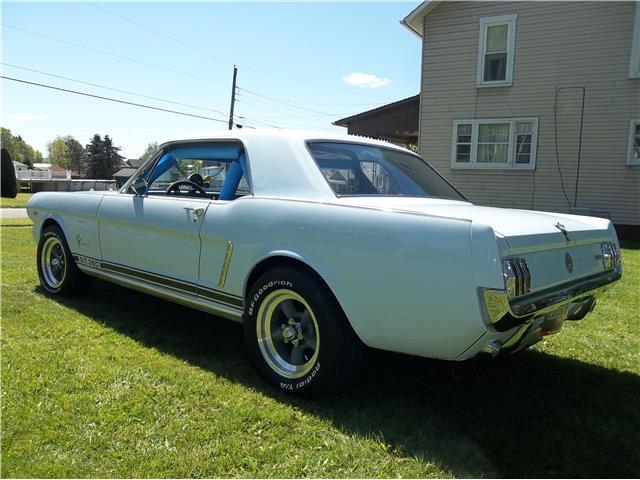 1965 Blue Ford Mustang Coupe