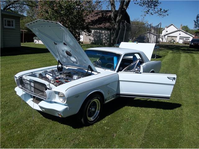 1965 Blue Ford Mustang Coupe