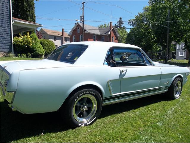 1965 Blue Ford Mustang Coupe
