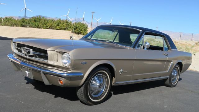 1965 BEIGE Ford MSUTANG --