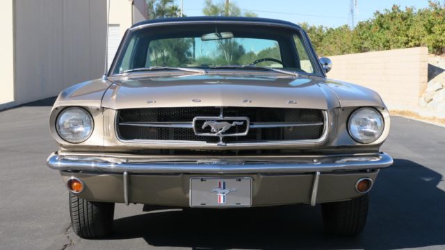 1965 BEIGE Ford MSUTANG --