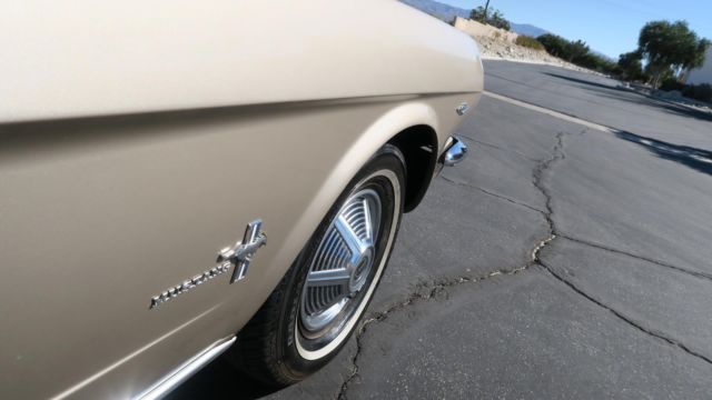 1965 BEIGE Ford MSUTANG --