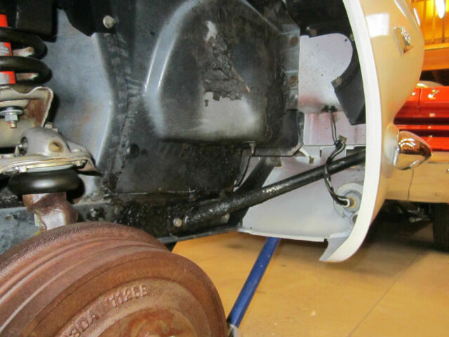 1965 White Ford Mustang Coupe