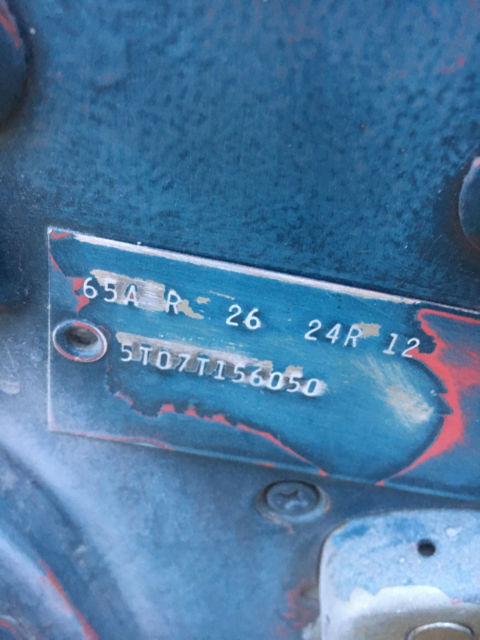 1965 originally blue Ford Mustang Coupe