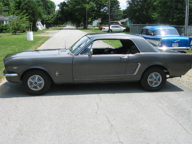 1965 Gray Ford Mustang Coupe