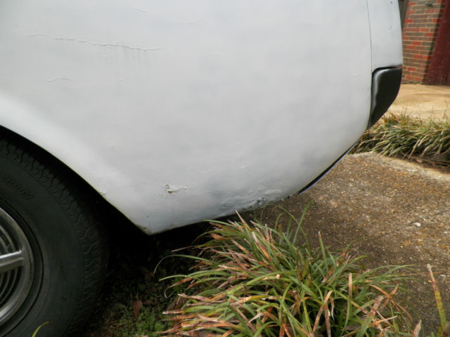 1965 White Ford Mustang Coupe