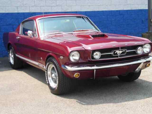 1965 Ford Mustang 14066 Miles Maroon 0 Automatic for sale: photos ...