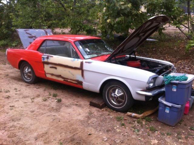 1965 Poppy Red Ford Mustang Coupe