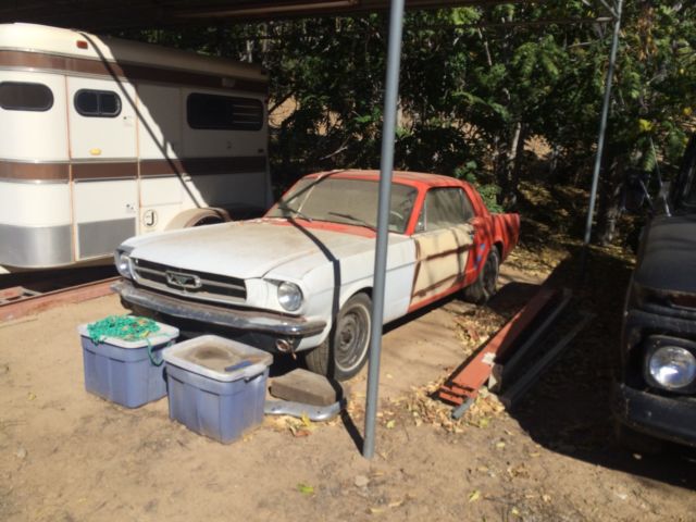 1965 Poppy Red Ford Mustang Coupe