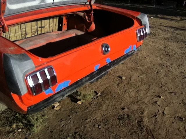 1965 Poppy Red Ford Mustang Coupe