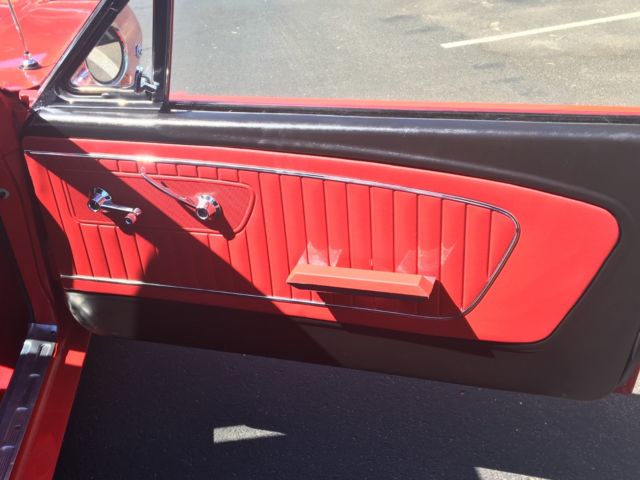 1965 Red Ford Mustang Coupe