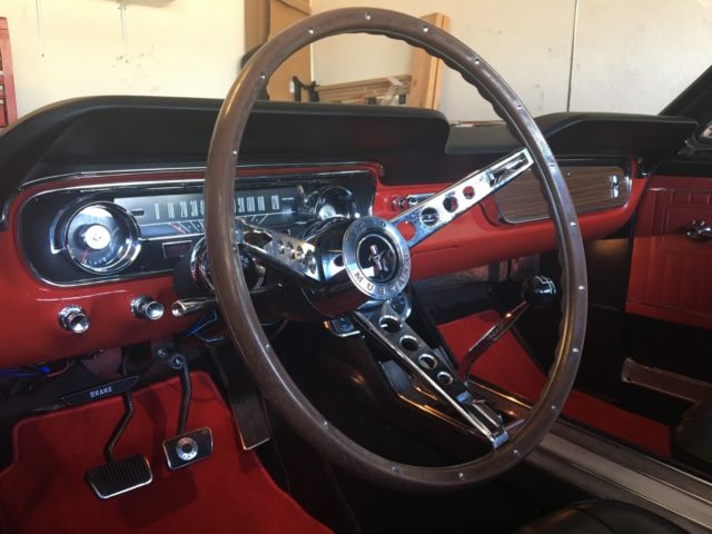 1965 Red Ford Mustang Coupe