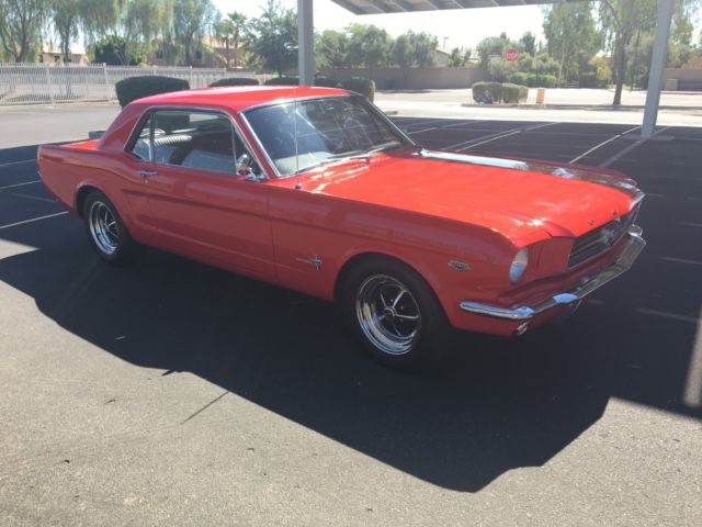 1965 Red Ford Mustang Coupe