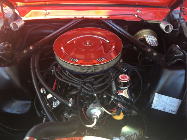 1965 Red Ford Mustang Coupe