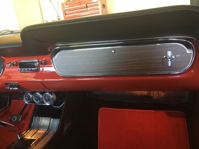 1965 Red Ford Mustang Coupe