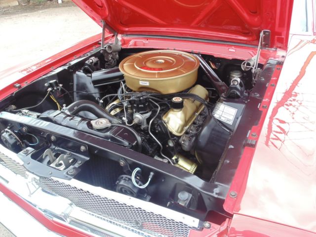 1965 Red Ford Mustang Fastback