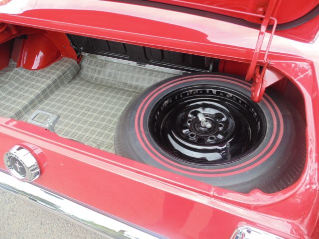 1965 Red Ford Mustang Fastback