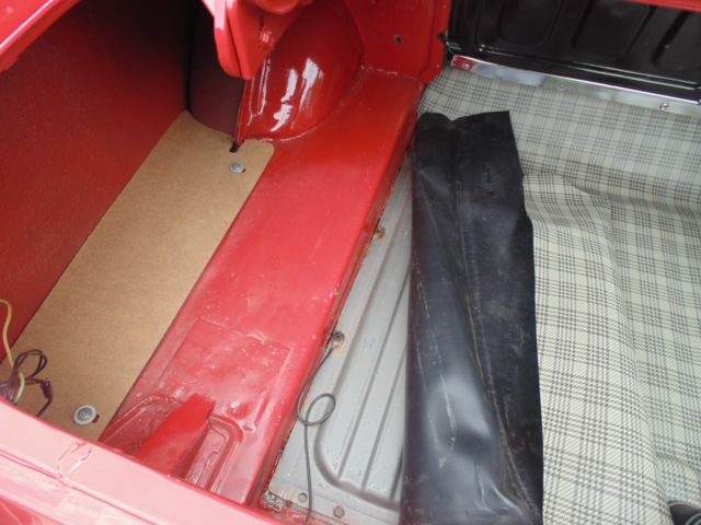 1965 Red Ford Mustang Fastback