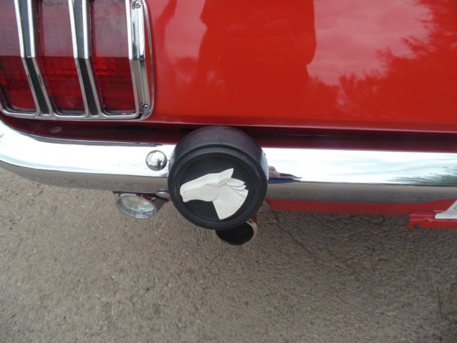 1965 Red Ford Mustang Fastback