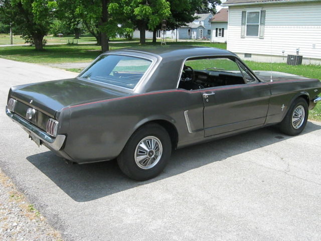 1965 Gray Ford Mustang Coupe