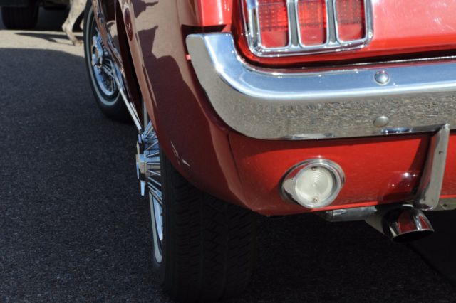 1965 Red Ford Mustang Fastback
