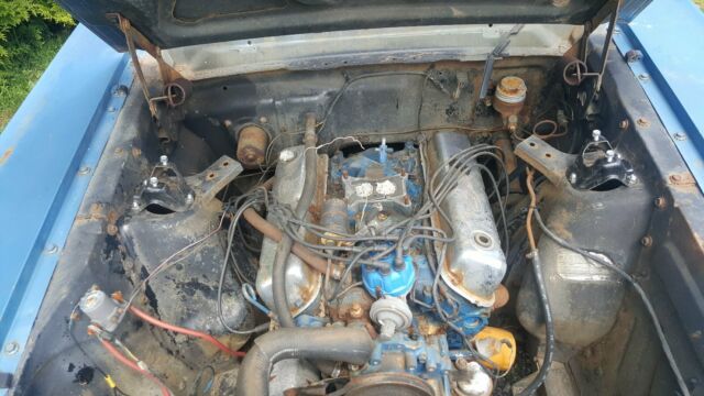 1965 Blue Ford Mustang Fastback