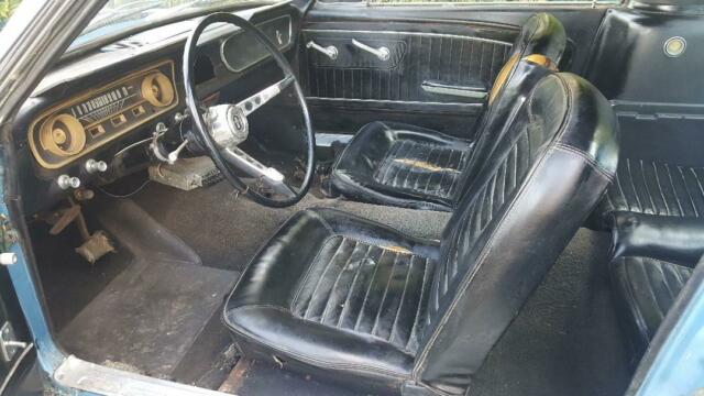 1965 Blue Ford Mustang Fastback