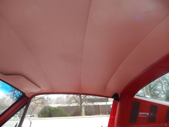 1965 Rangoon red Ford Mustang Fastback