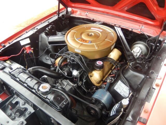 1965 Rangoon red Ford Mustang Fastback