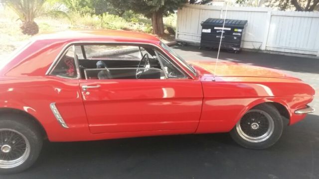 1965 Red Ford Mustang U/K