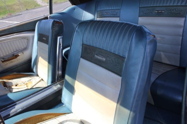 1965 Blue Ford Mustang Coupe