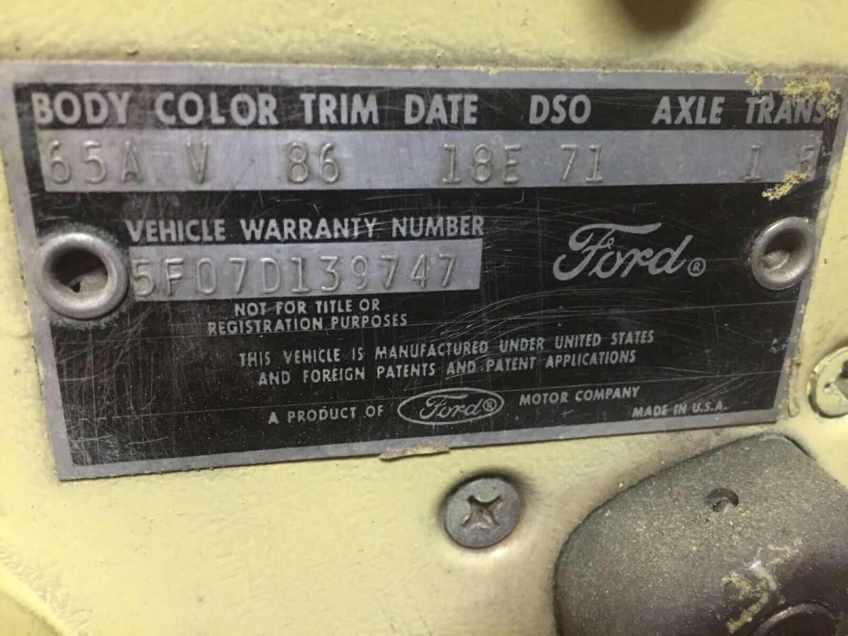 1965 Ford Mustang Coupe