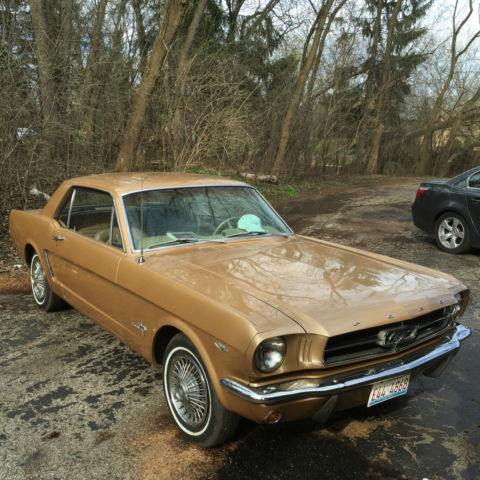 1965 Prairie Bronze Ford Mustang