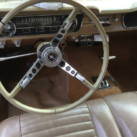 1965 Prairie Bronze Ford Mustang