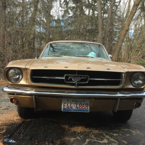 1965 Prairie Bronze Ford Mustang