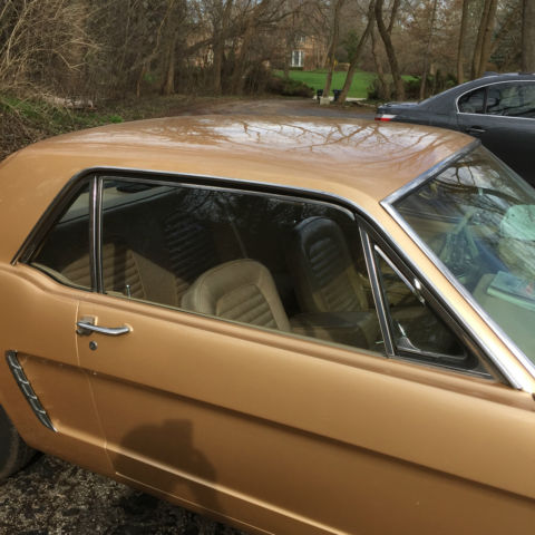 1965 Prairie Bronze Ford Mustang